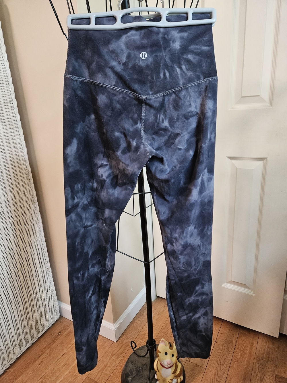 Lululemon High-Rise Diamond Dye Gray  Leggings Size 4